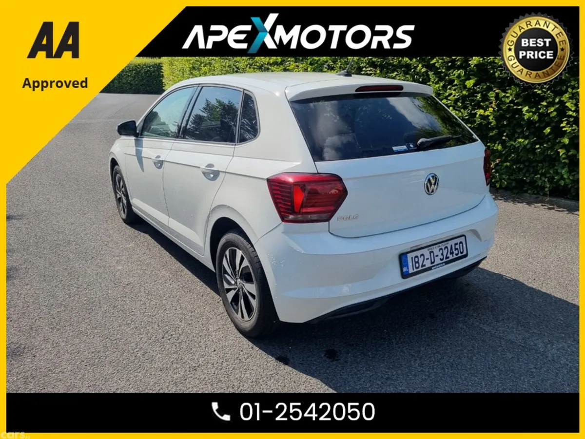 Volkswagen Polo Hatchback, Petrol, 2019, White