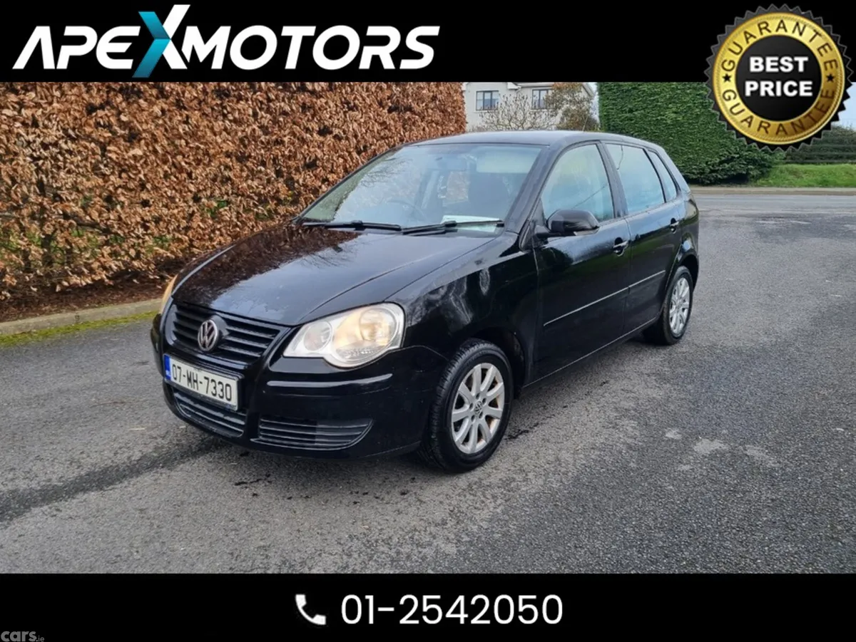 Volkswagen Polo Hatchback, Petrol, 2007, Black