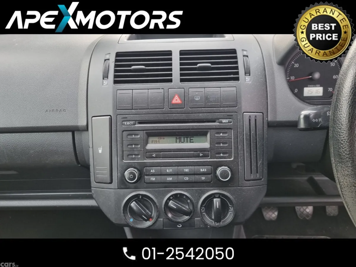 Volkswagen Polo Hatchback, Petrol, 2007, Black