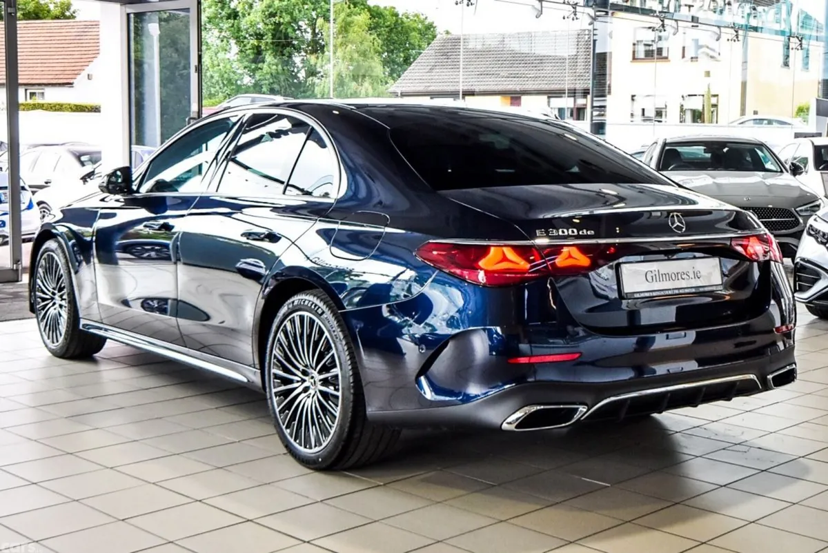 Mercedes-Benz E-Class Saloon, Diesel Plug-in Hybrid, 2026, Blue