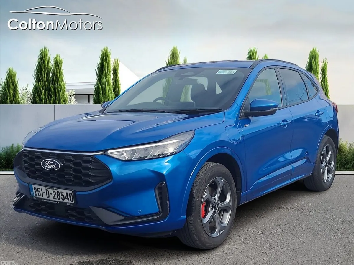 Ford Kuga SUV, Petrol Plug-in Hybrid, 2025, Blue