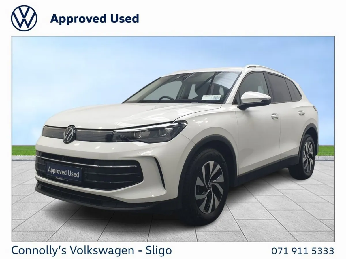 Volkswagen Tiguan SUV, Diesel, 2024, White