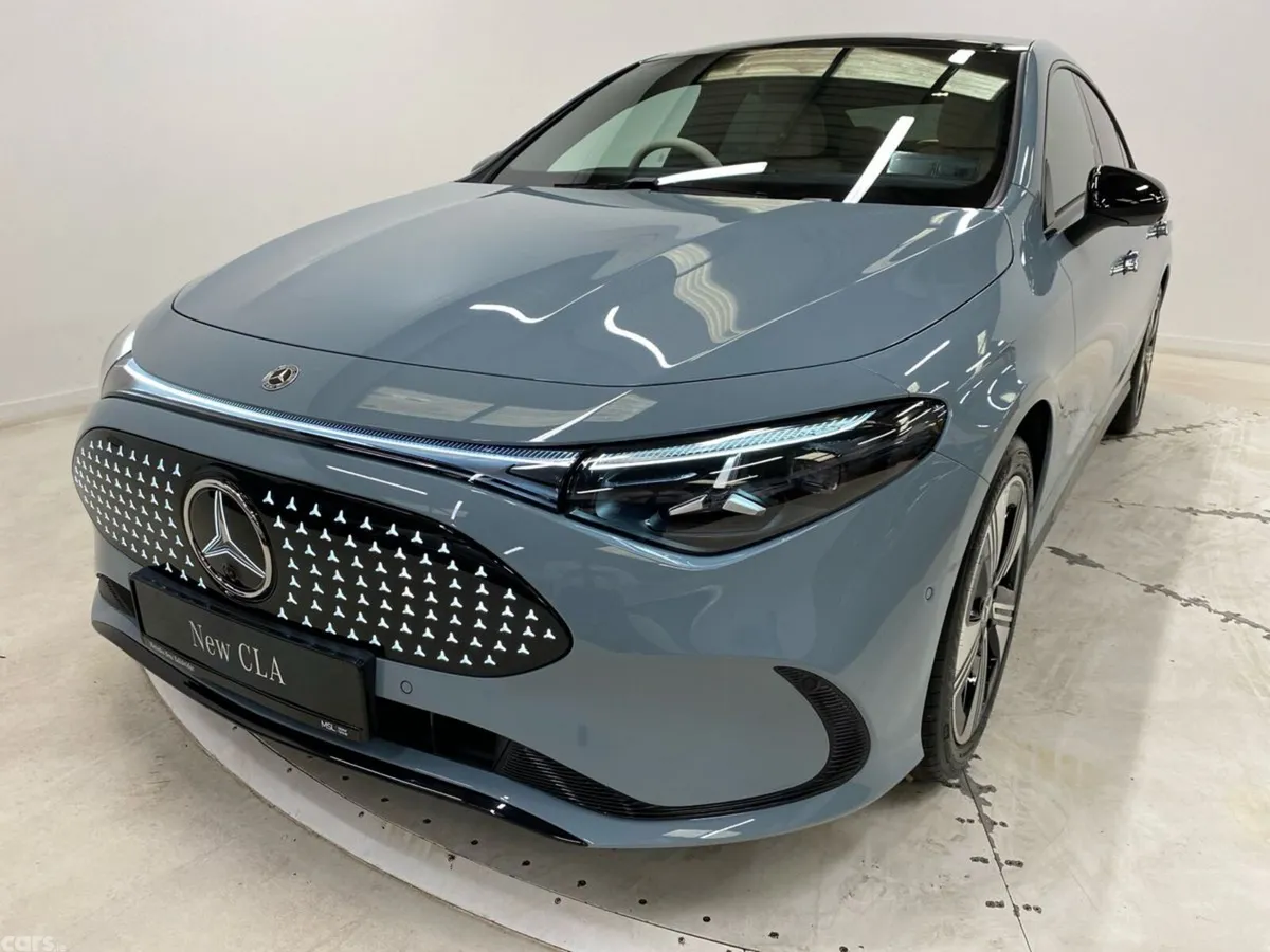 Mercedes-Benz CLA Coupe, Electric, 2026, Blue