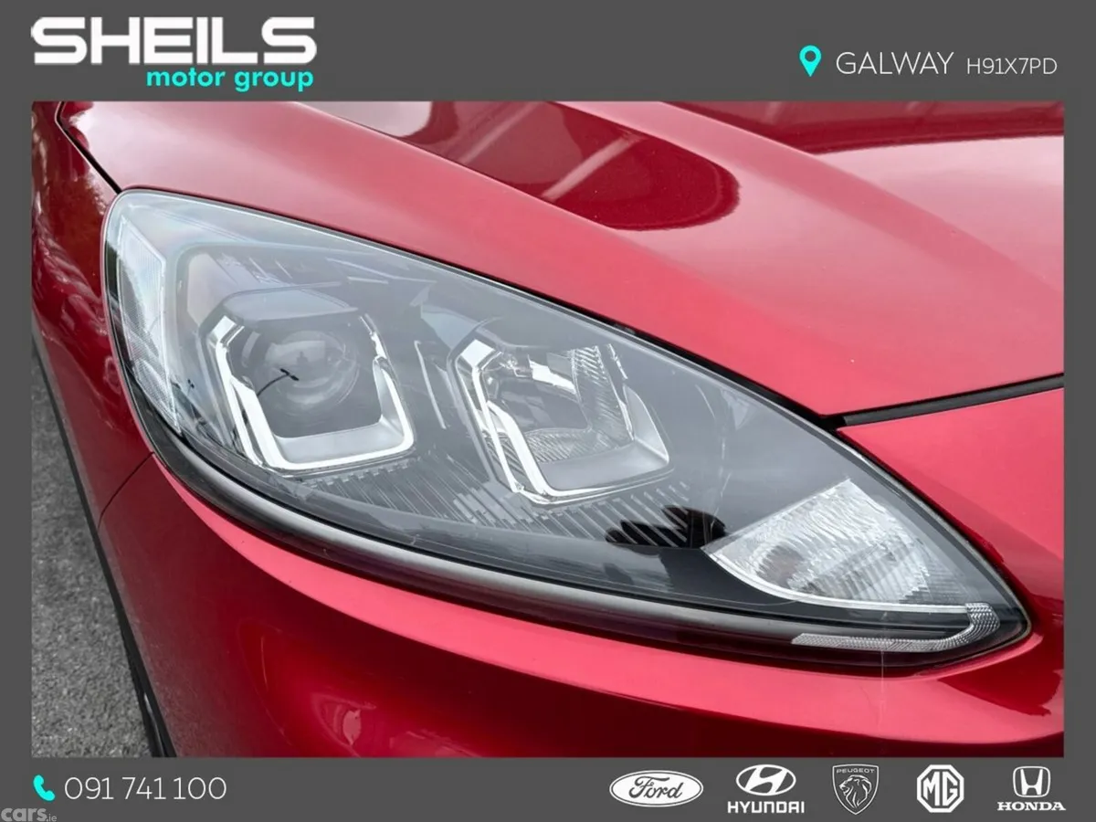Ford Kuga SUV, Petrol Plug-in Hybrid, 2023, Red