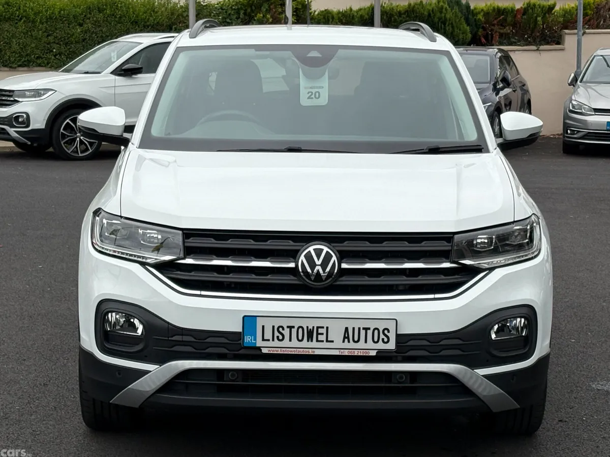 Volkswagen T-Cross SUV, Petrol, 2022, White