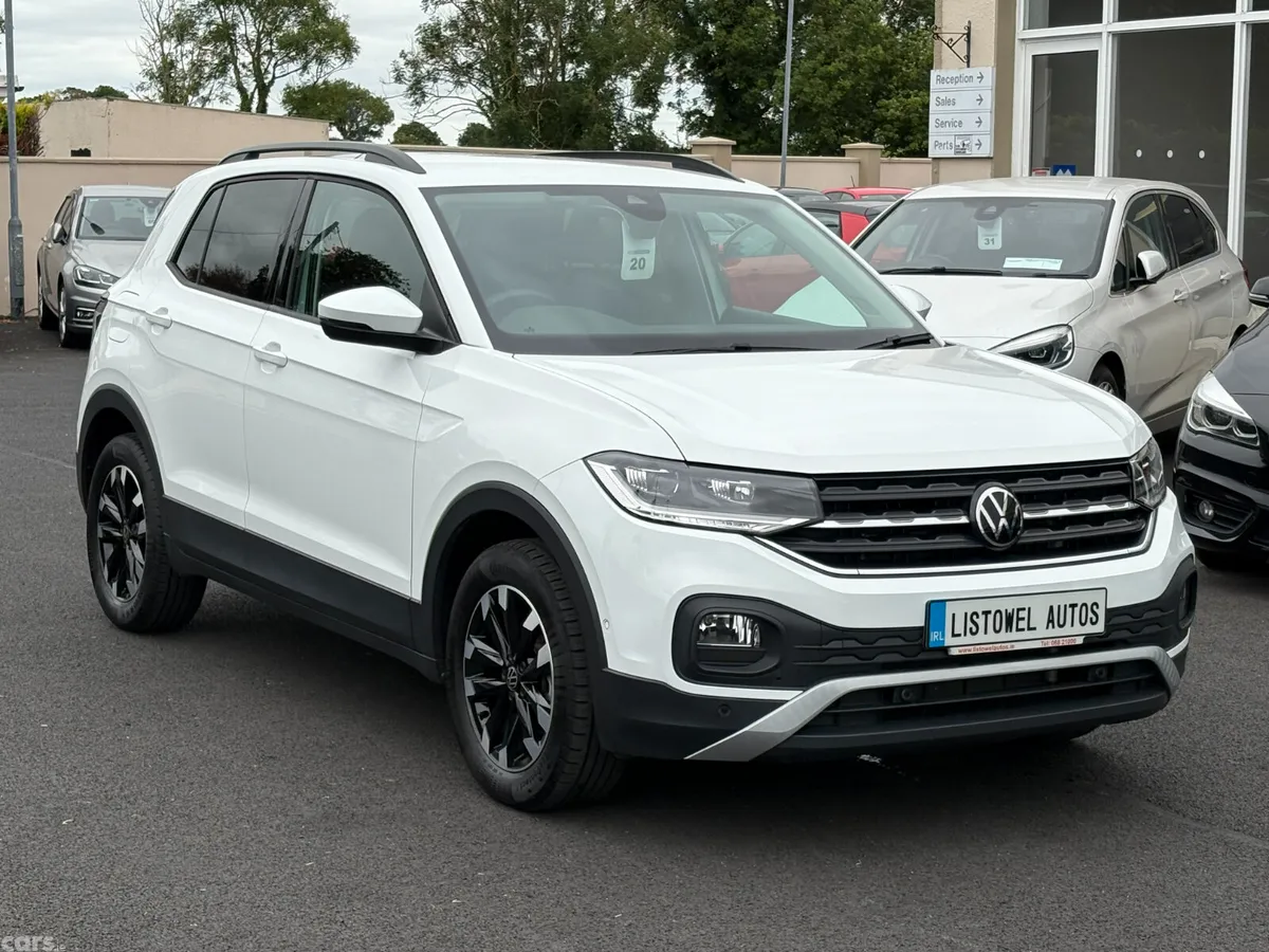 Volkswagen T-Cross SUV, Petrol, 2022, White