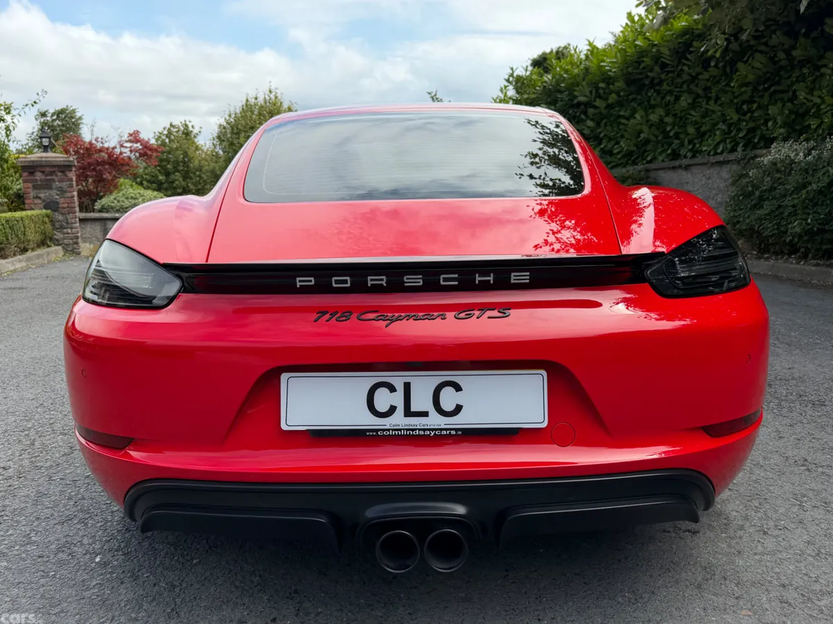 Porsche Cayman Coupe, Petrol, 2018, Red