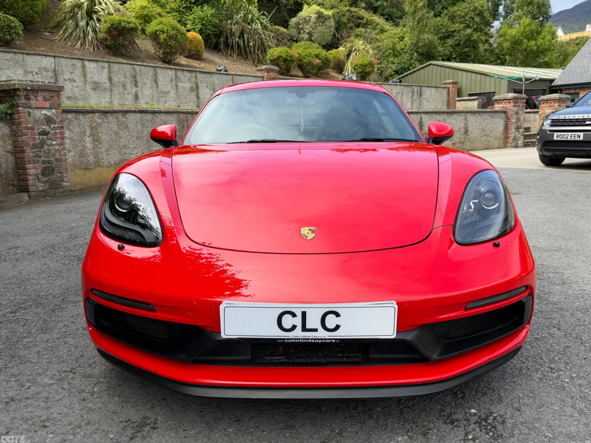 Porsche Cayman Coupe, Petrol, 2018, Red