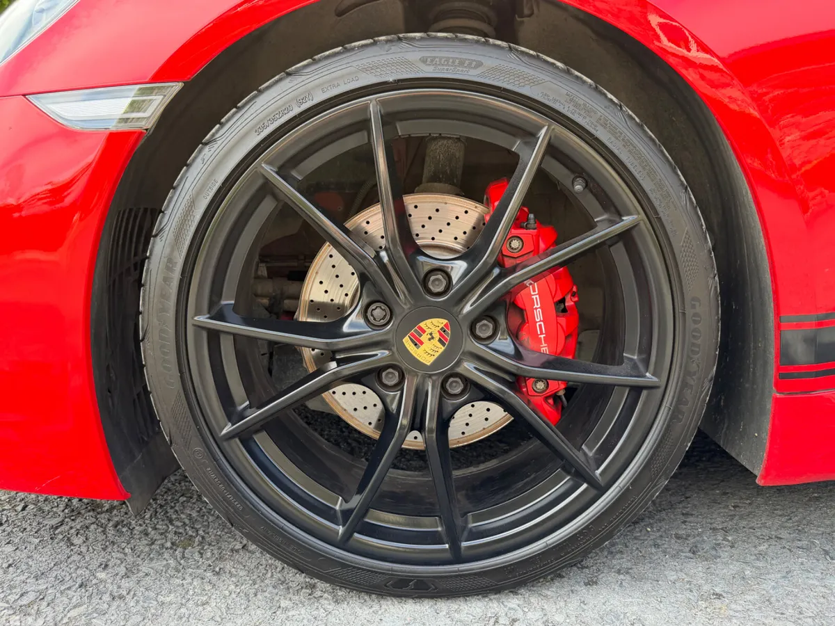 Porsche Cayman Coupe, Petrol, 2018, Red