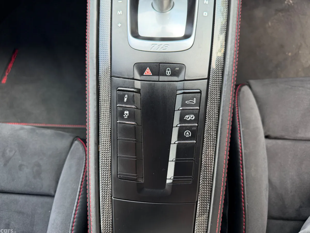 Porsche Cayman Coupe, Petrol, 2018, Red