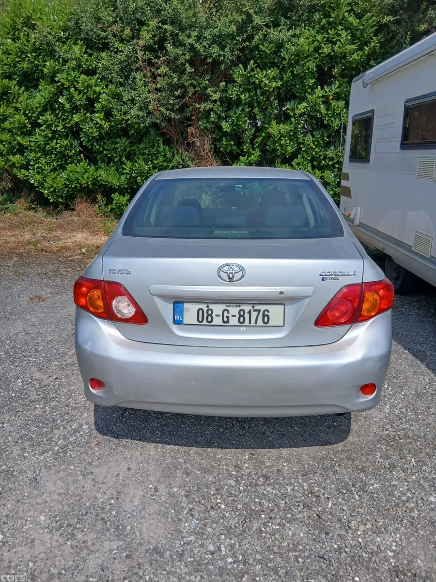 Toyota Corolla Saloon, Petrol, 2008, Silver