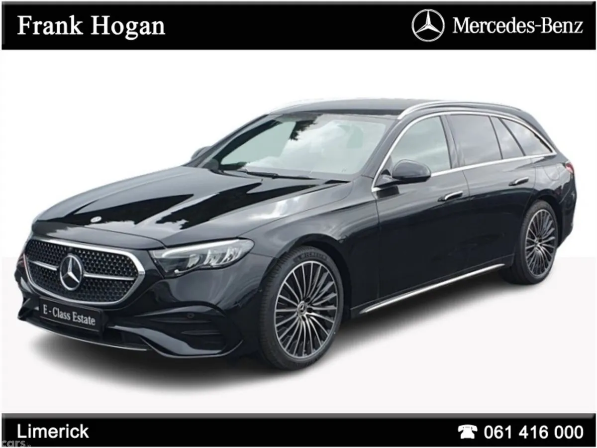 Mercedes-Benz E-Class Estate, Diesel Plug-in Hybrid, 2026, Black