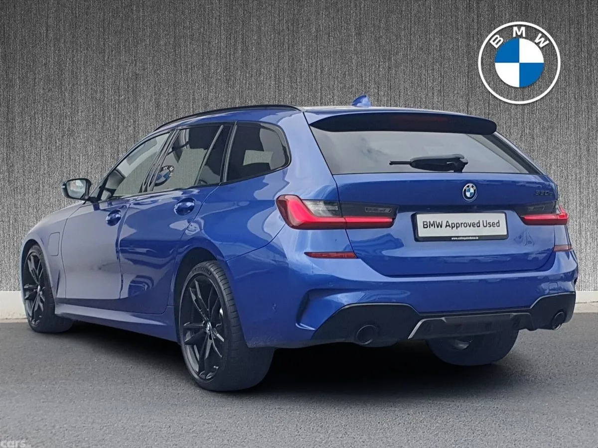 BMW 3-Series Estate, Petrol Plug-in Hybrid, 2021, Blue