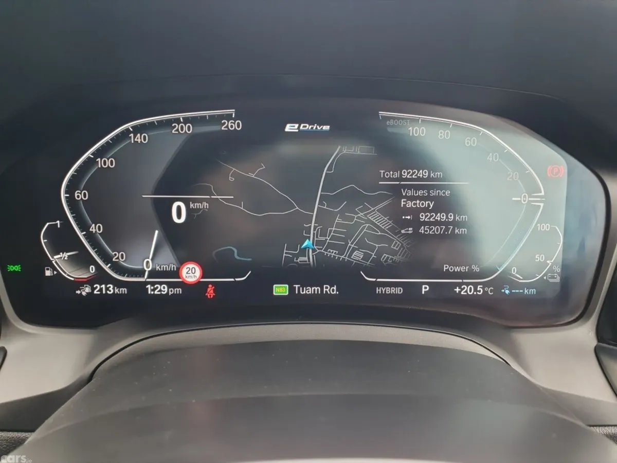BMW 3-Series Estate, Petrol Plug-in Hybrid, 2021, Blue