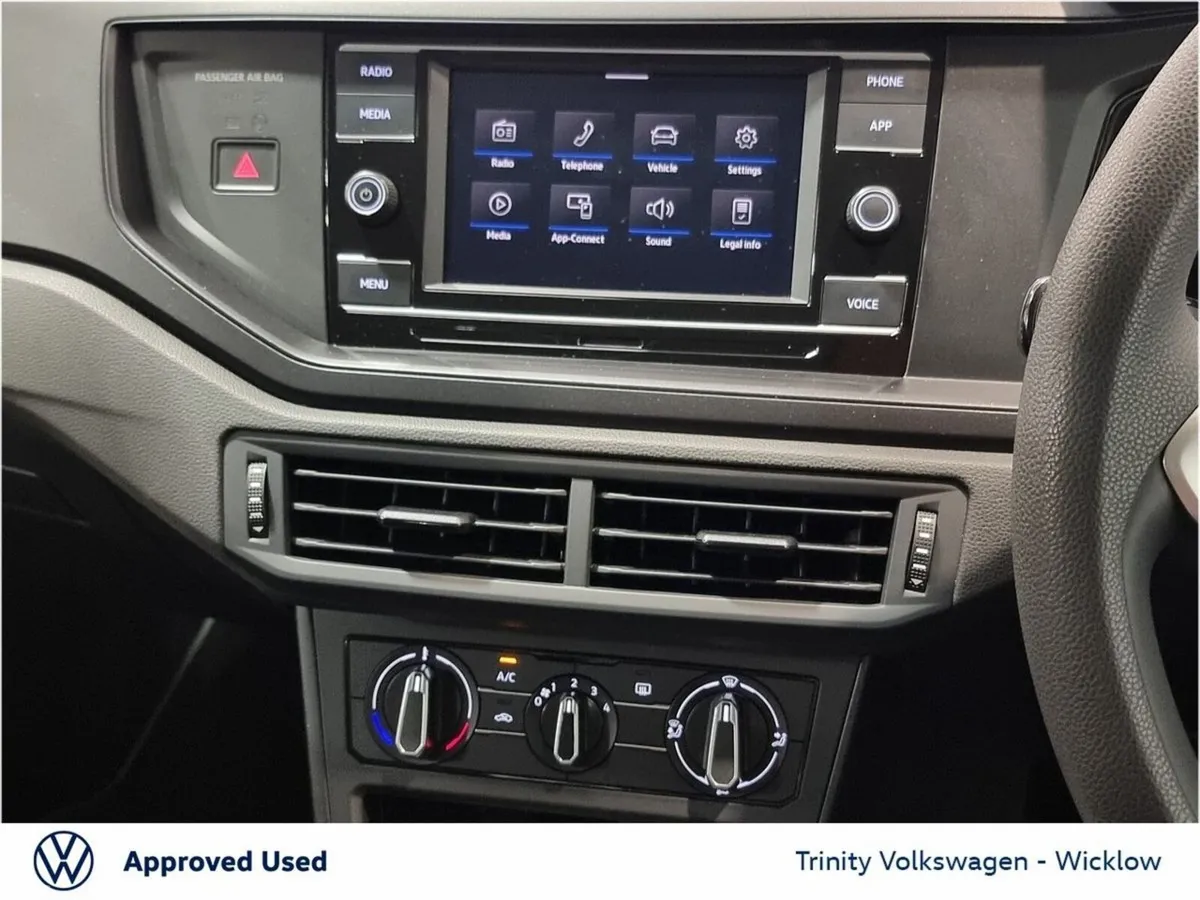 Volkswagen Polo Hatchback, Petrol, 2022, Black