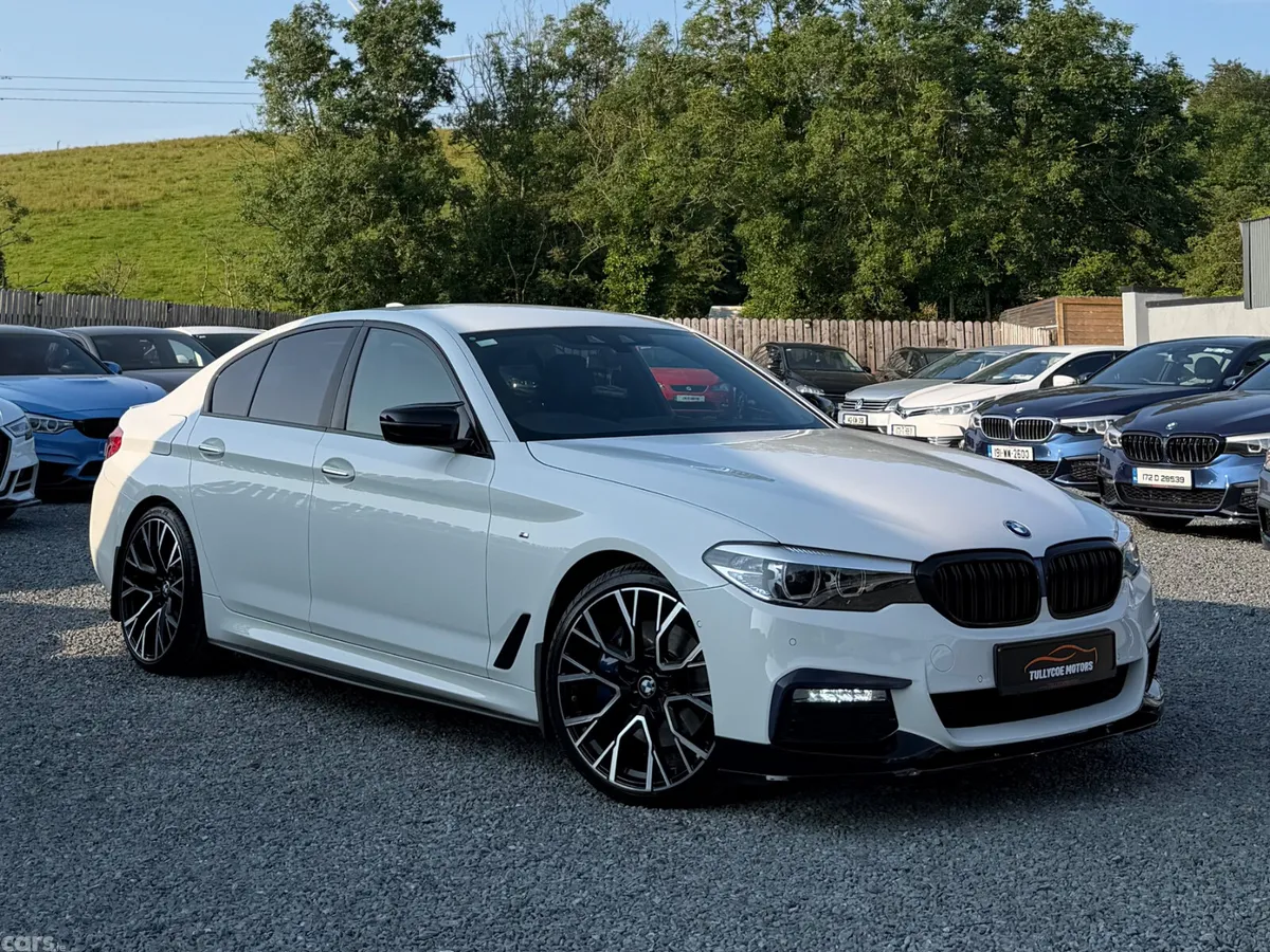 BMW 5-Series Saloon, Diesel, 2018, White