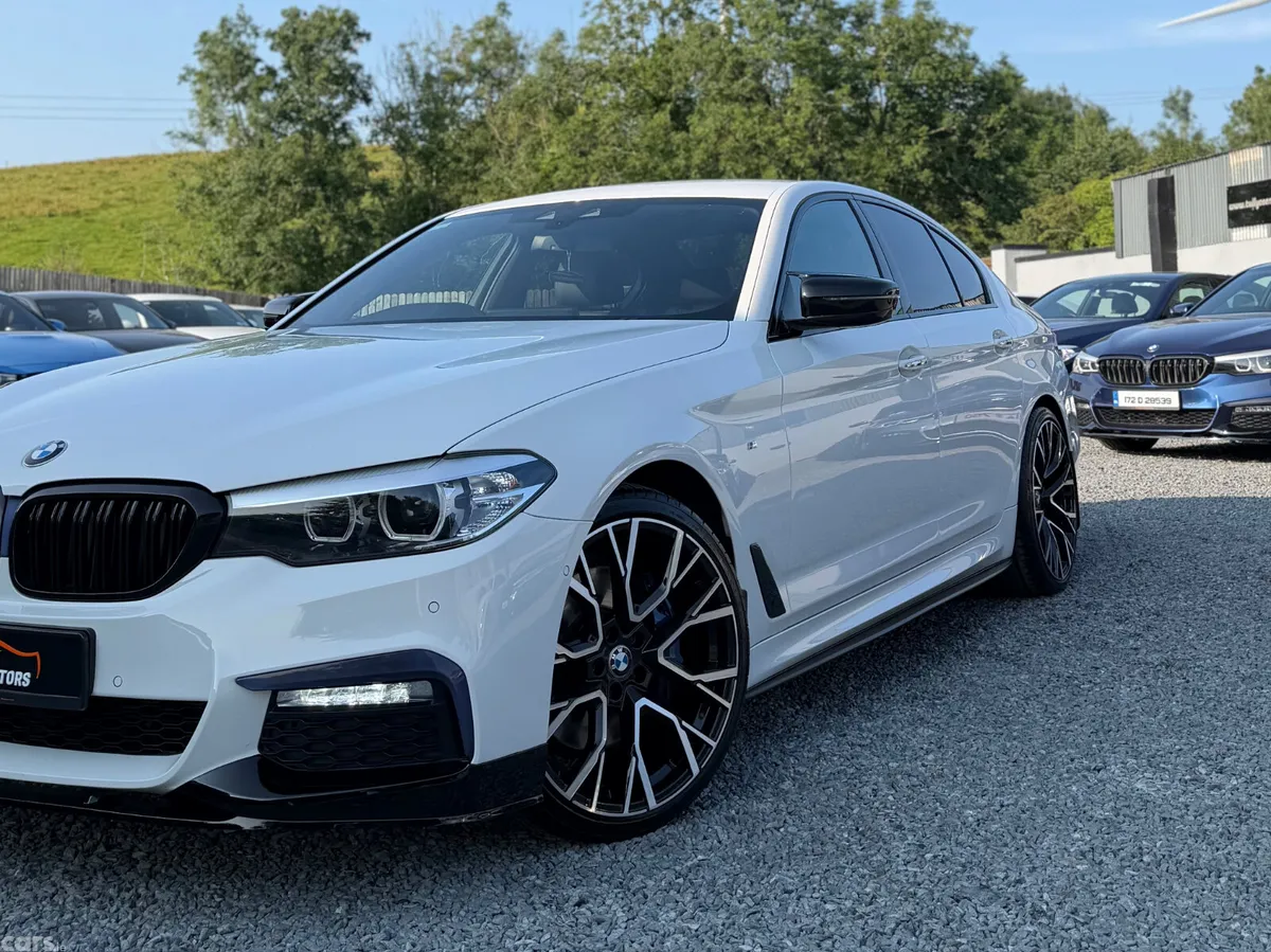 BMW 5-Series Saloon, Diesel, 2018, White