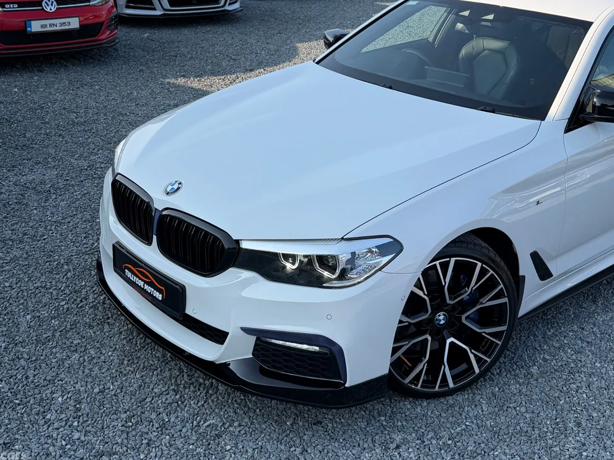 BMW 5-Series Saloon, Diesel, 2018, White