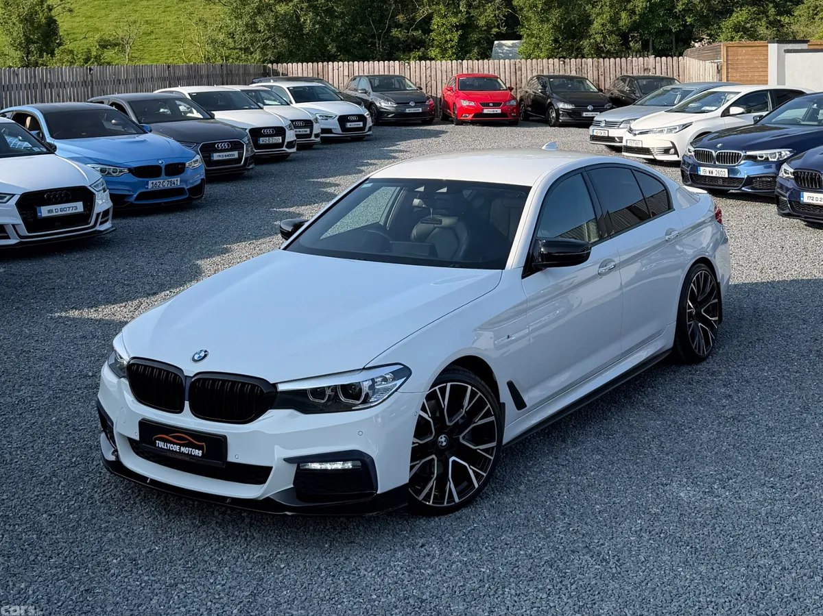 BMW 5-Series Saloon, Diesel, 2018, White