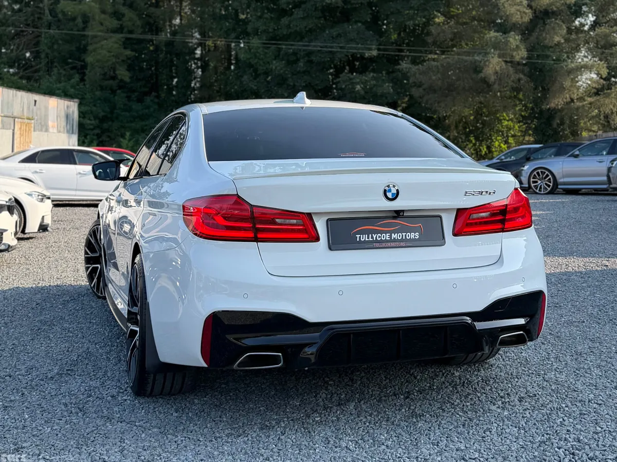 BMW 5-Series Saloon, Diesel, 2018, White