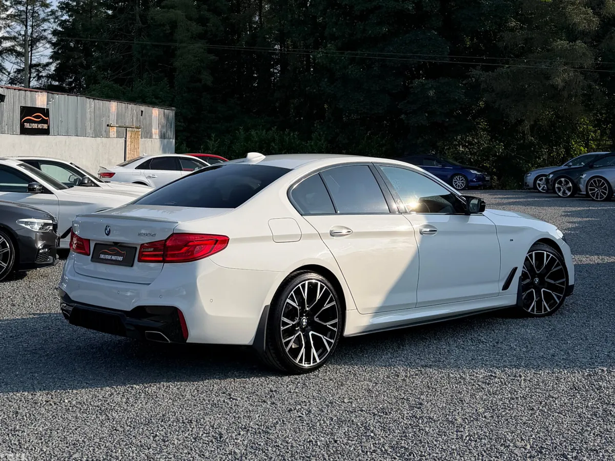 BMW 5-Series Saloon, Diesel, 2018, White