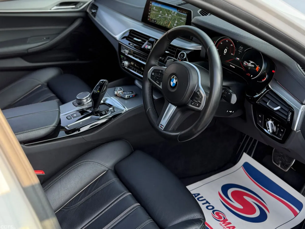 BMW 5-Series Saloon, Diesel, 2018, White