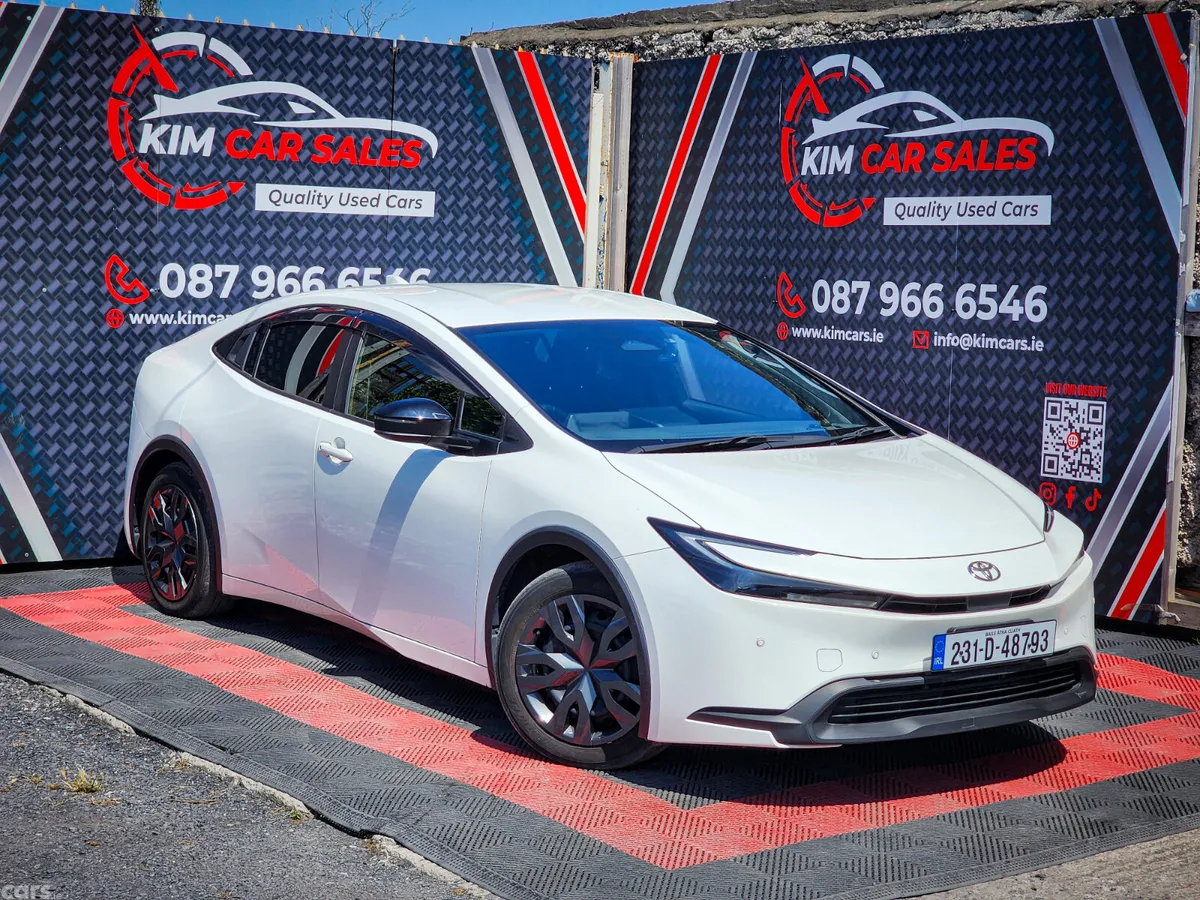 Toyota Prius Hatchback, Petrol Hybrid, 2023, White
