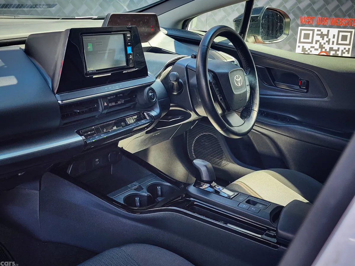 Toyota Prius Hatchback, Petrol Hybrid, 2023, White