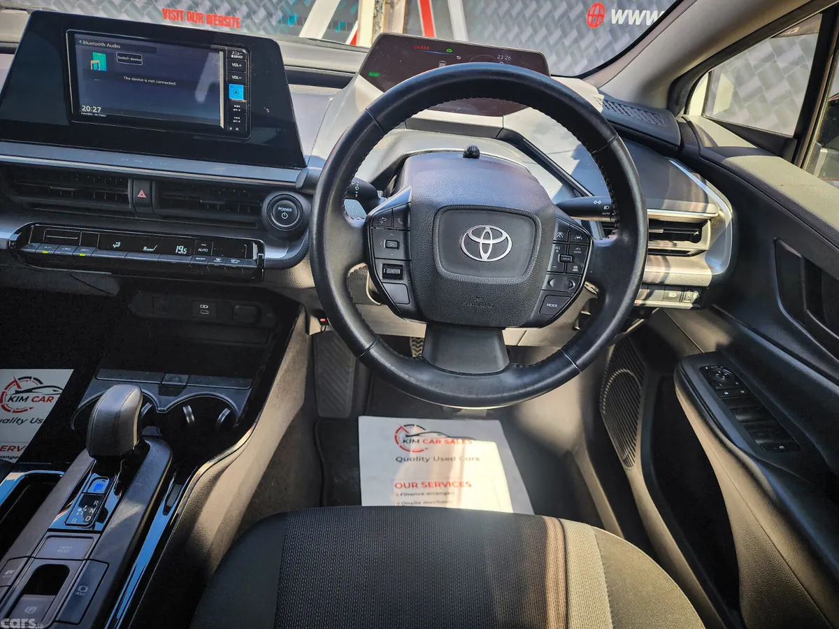 Toyota Prius Hatchback, Petrol Hybrid, 2023, White