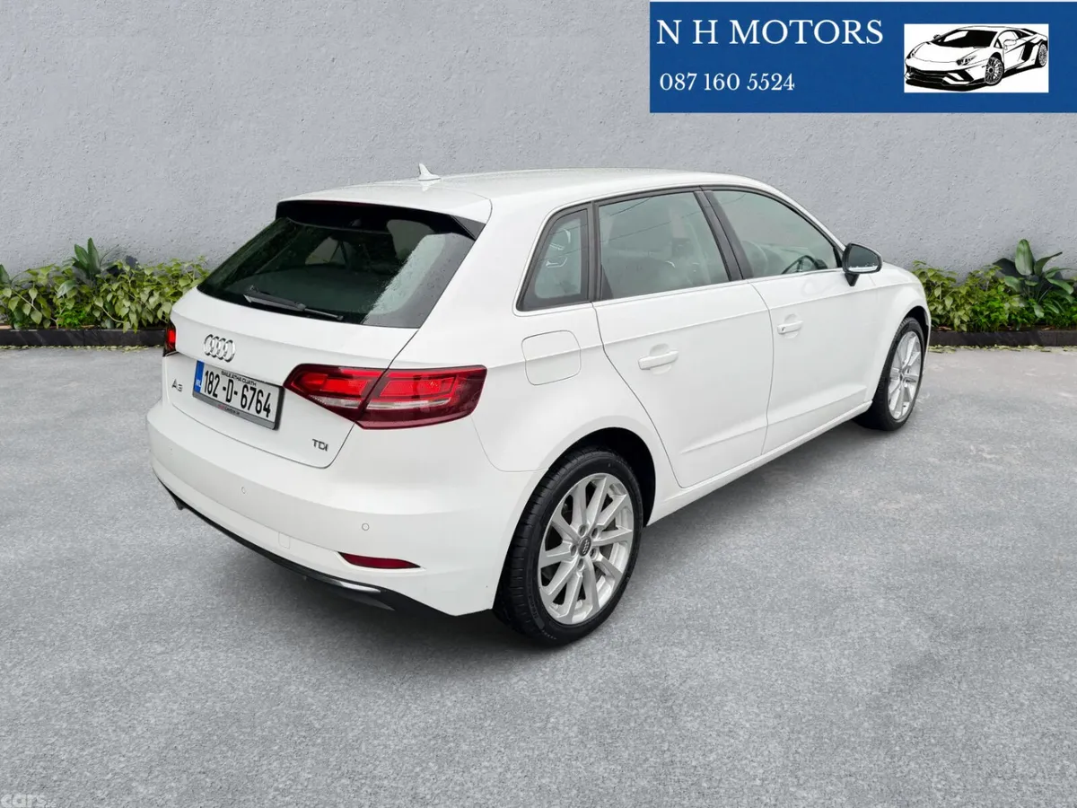 Audi A3 Hatchback, Diesel, 2018, White