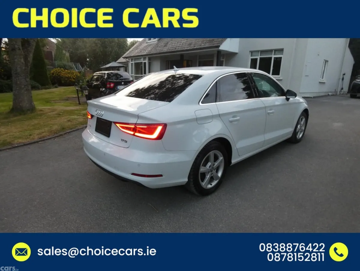 Audi A3 Saloon, Petrol, 2015, White