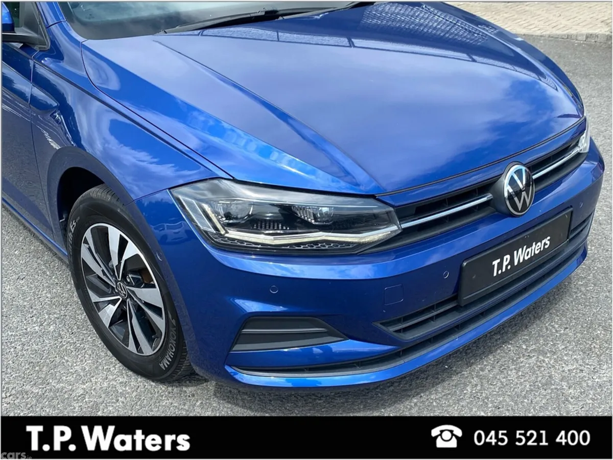 Volkswagen Polo Hatchback, Petrol, 2021, Blue