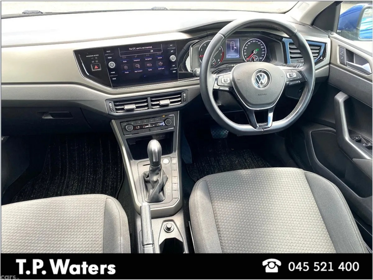 Volkswagen Polo Hatchback, Petrol, 2021, Blue