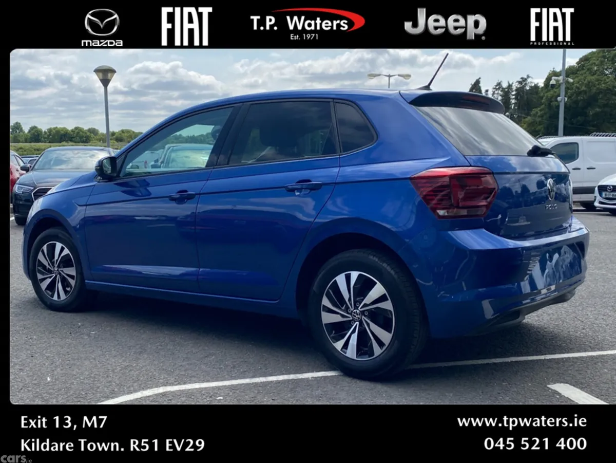Volkswagen Polo Hatchback, Petrol, 2021, Blue