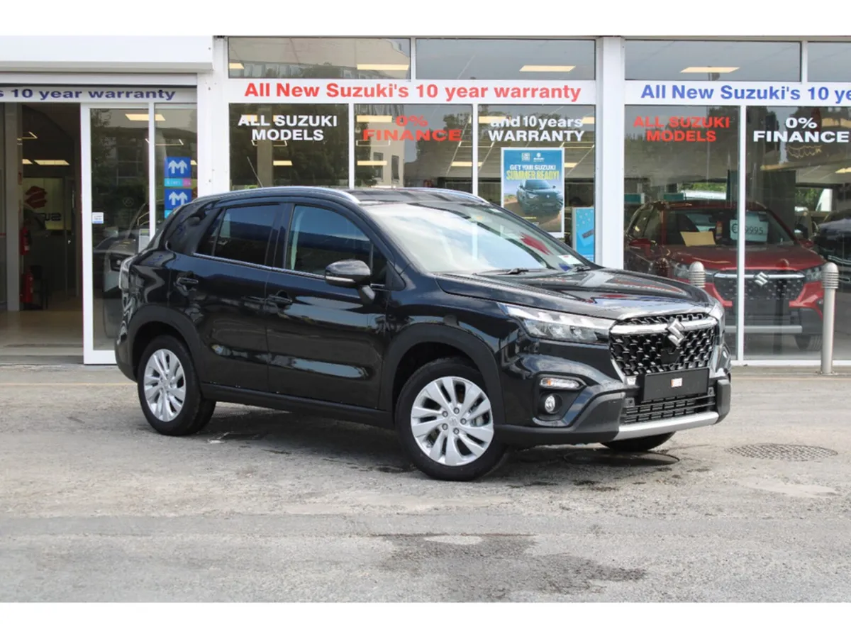 Suzuki SX4 S-Cross SUV, Petrol Hybrid, 2027, Black