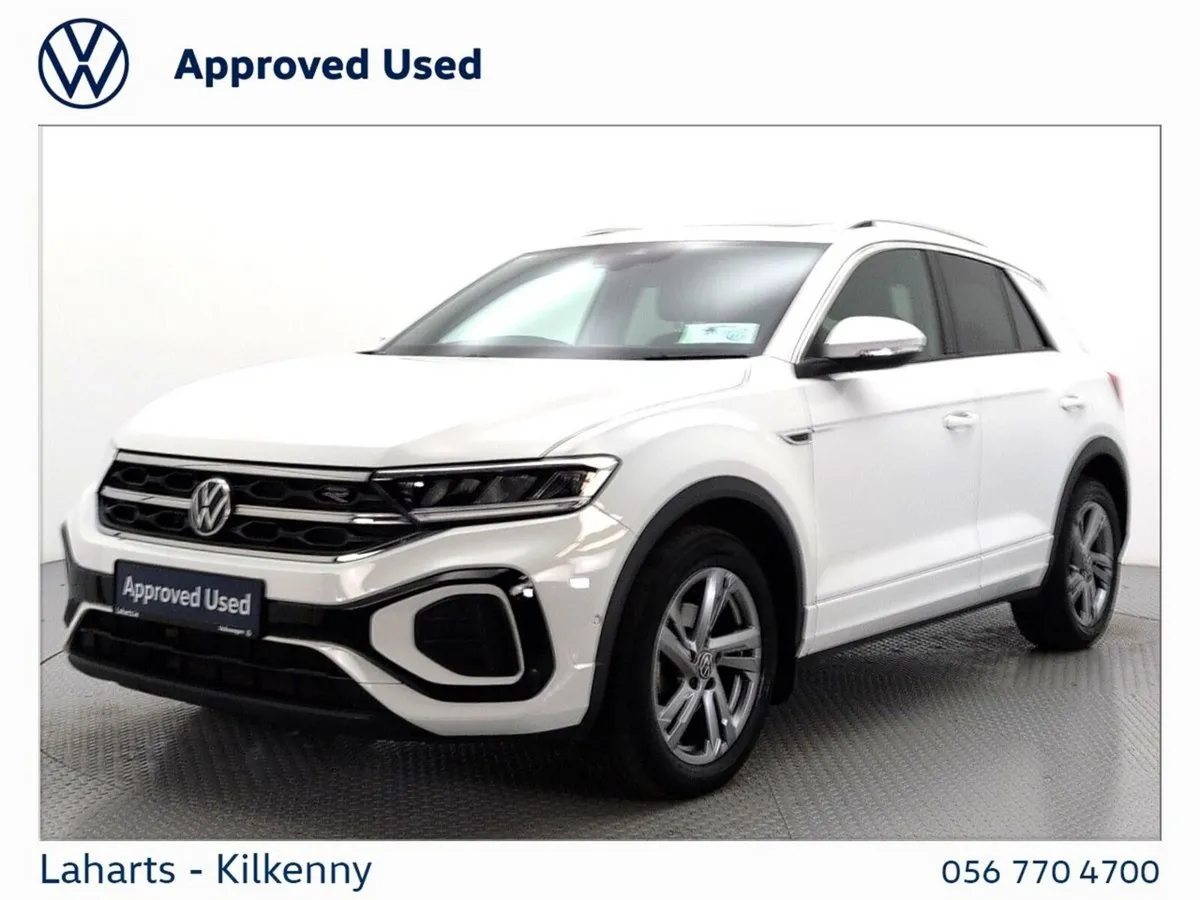 Volkswagen T-Roc SUV, Petrol, 2023, White
