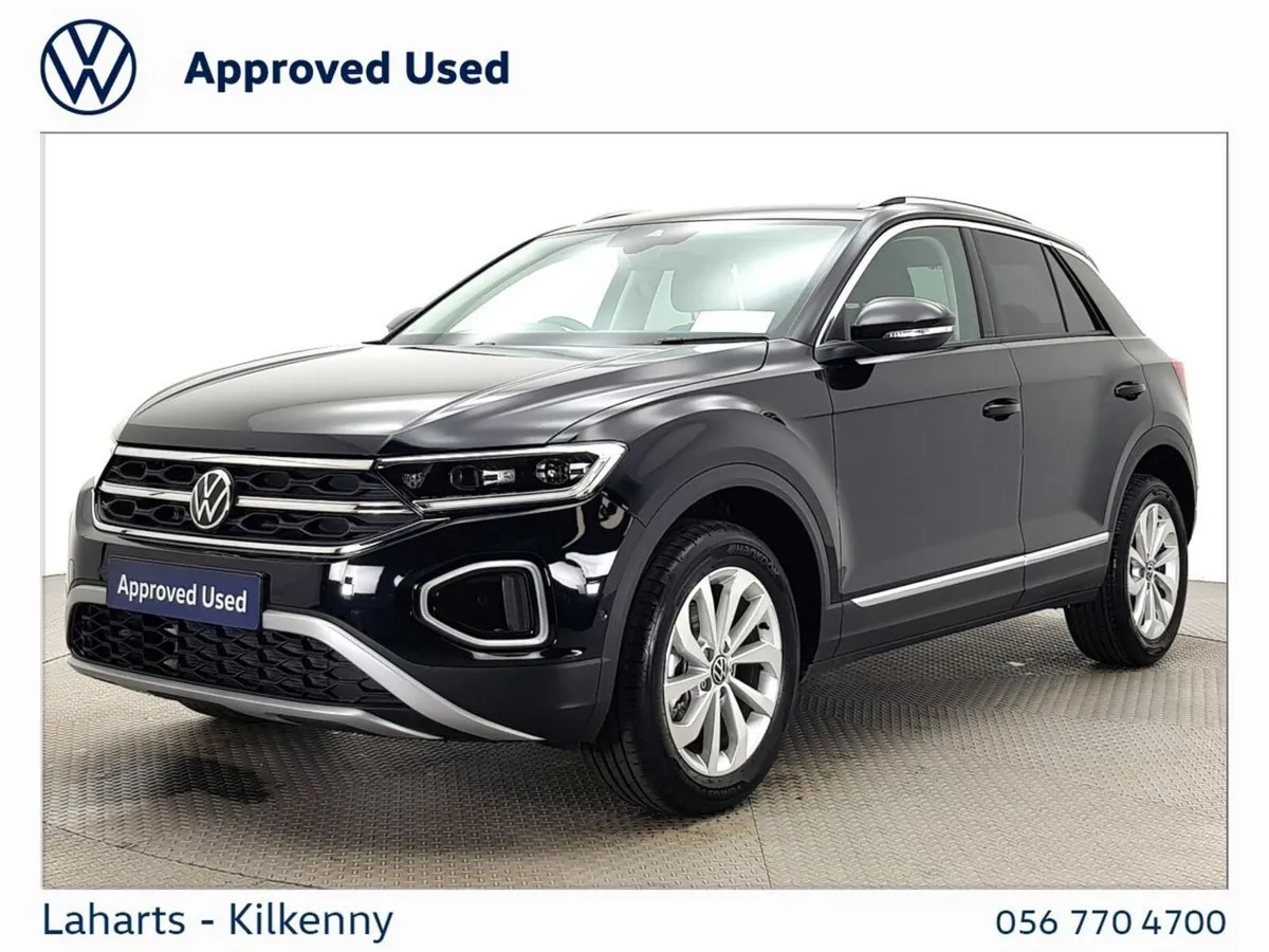 Volkswagen T-Roc SUV, Petrol, 2024, Black