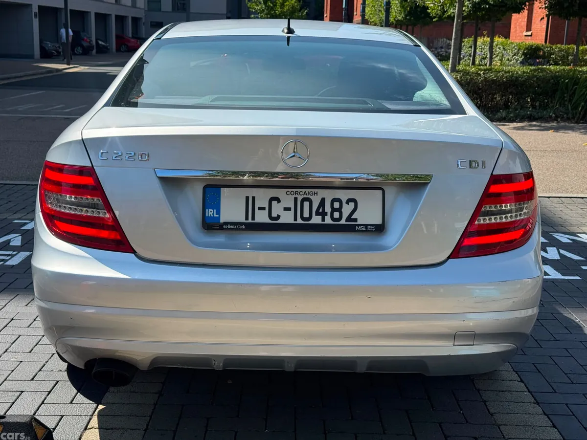 Mercedes-Benz C-Class Coupe, Diesel, 2011, Silver