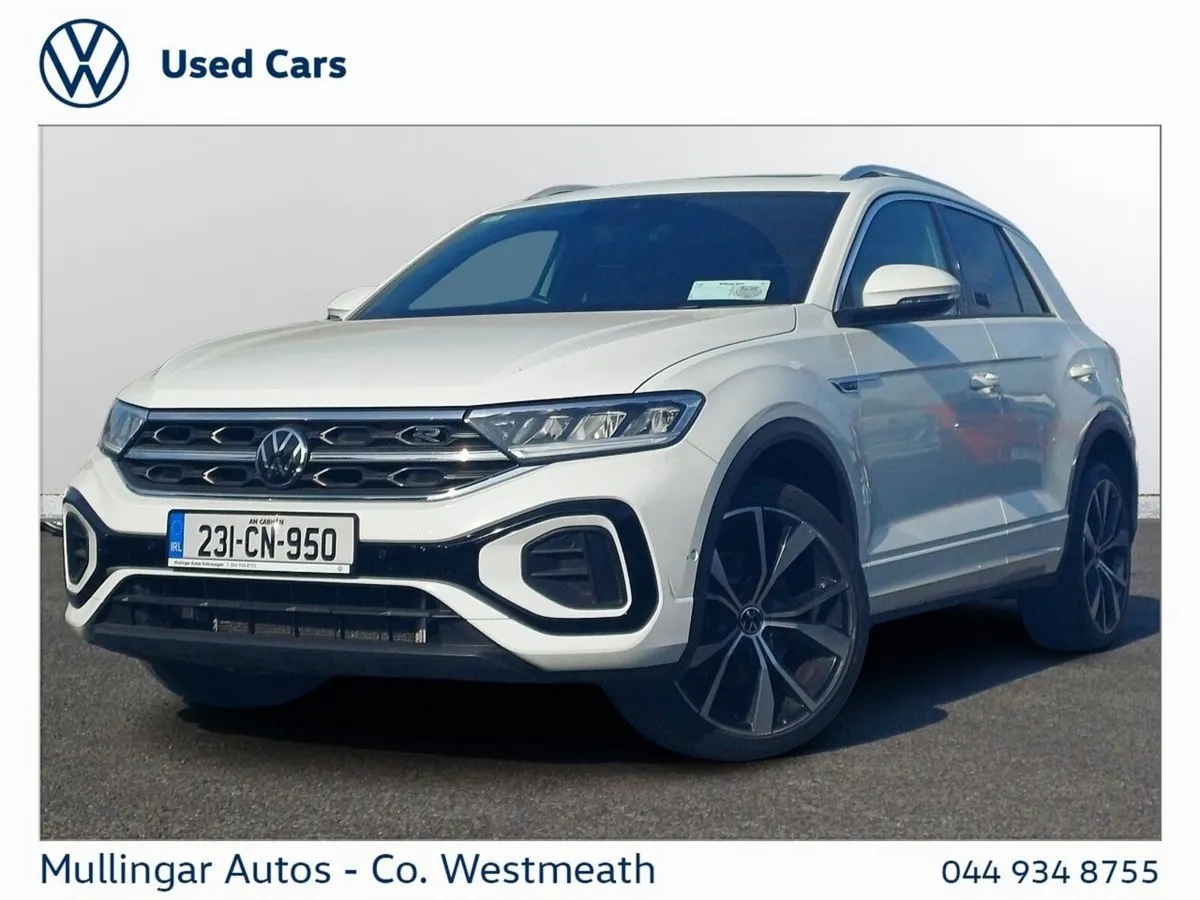 Volkswagen T-Roc SUV, Petrol, 2023, White