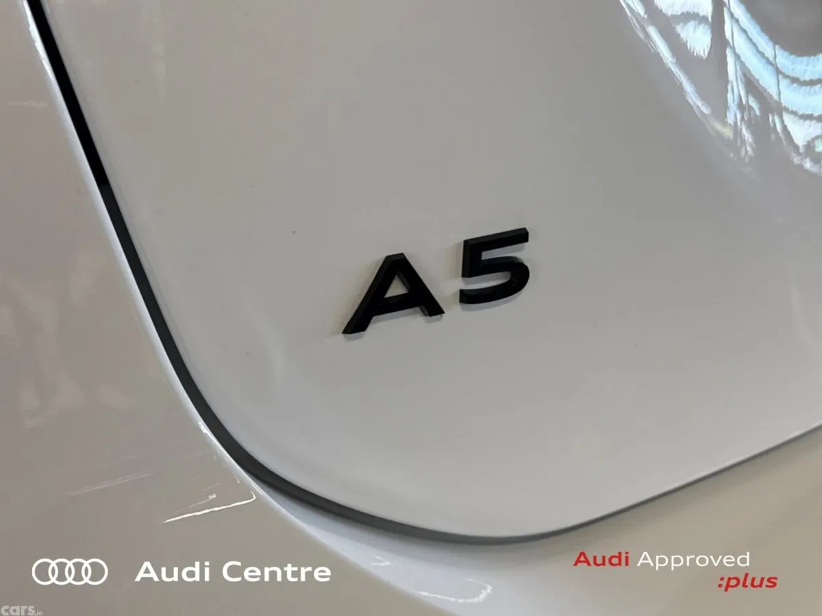 Audi A5 Saloon, Petrol Plug-in Hybrid, 2026, White