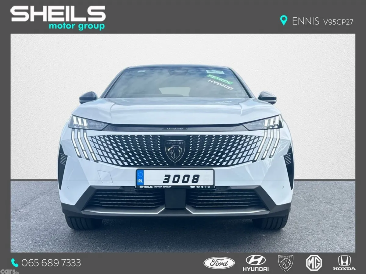 Peugeot 3008 MPV, Petrol Hybrid, 2025, White