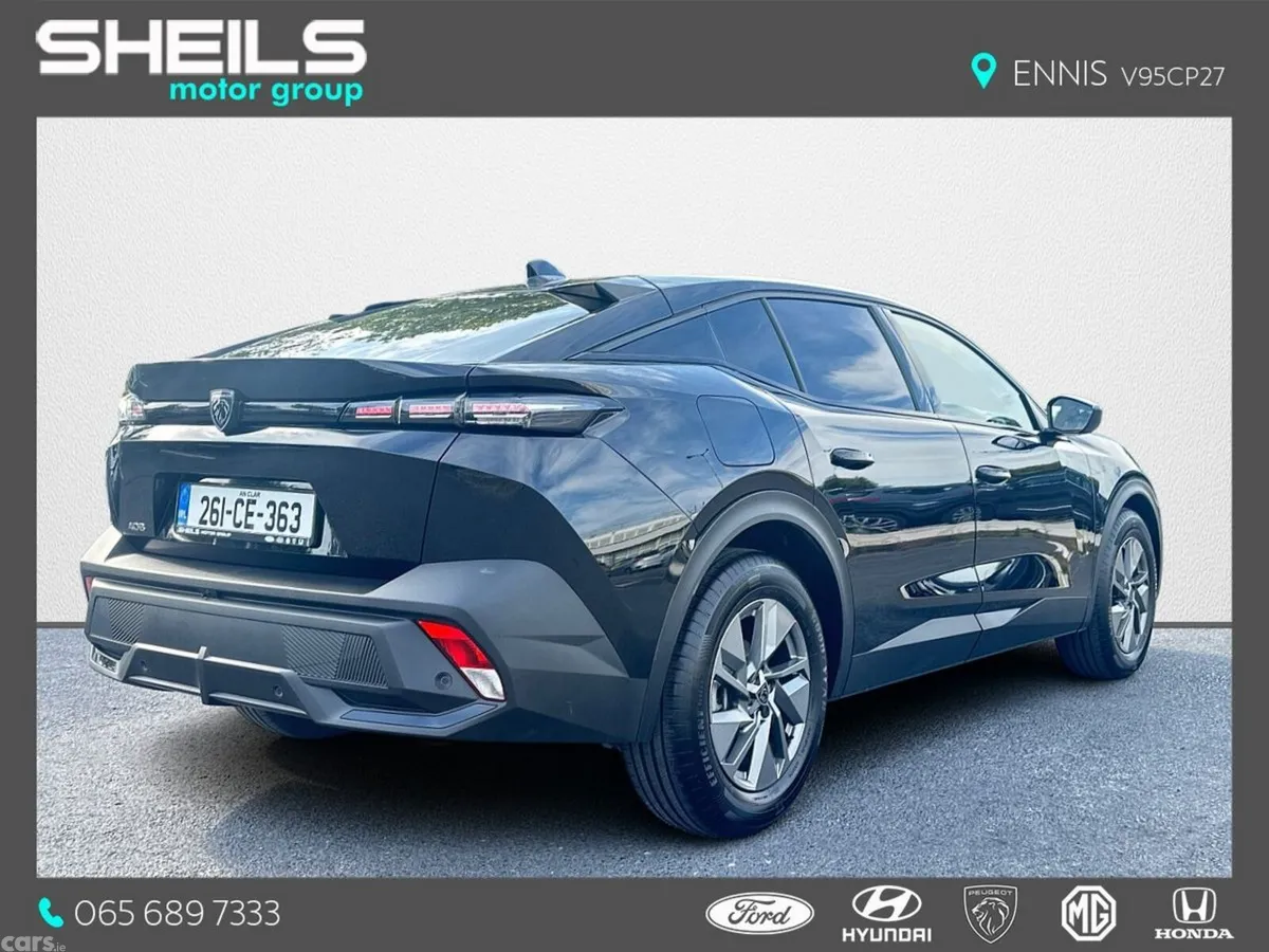 Peugeot 408 Hatchback, Petrol, 2026, Black