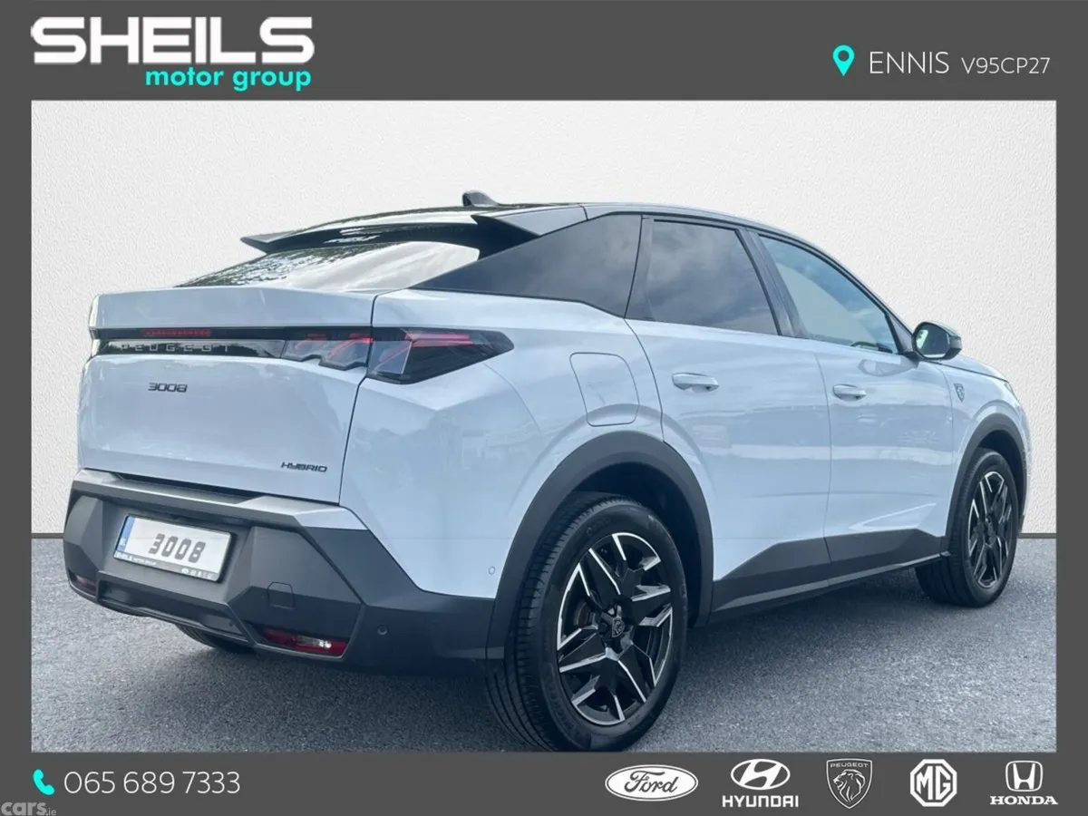 Peugeot 3008 MPV, Petrol Hybrid, 2025, White