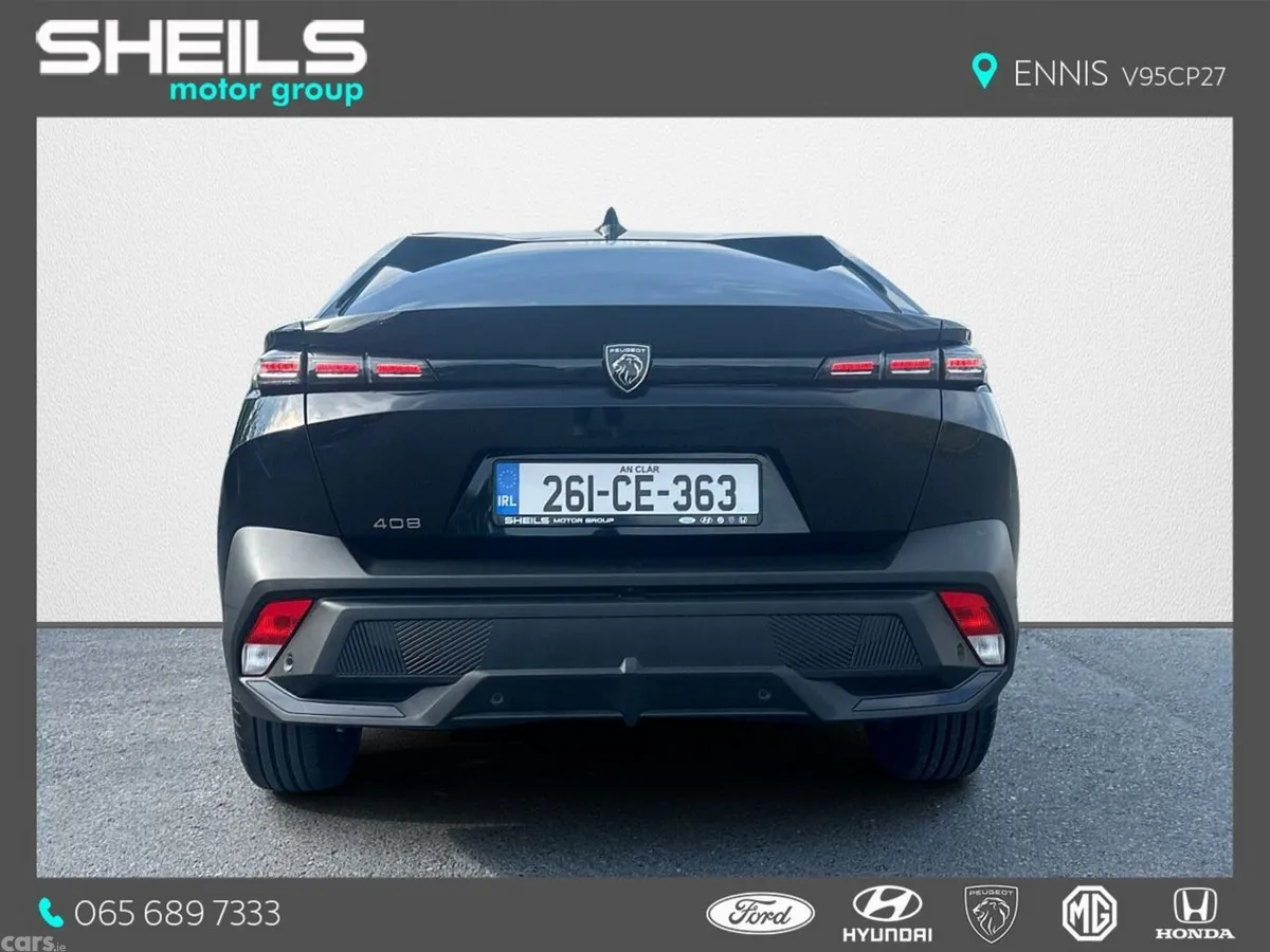 Peugeot 408 Hatchback, Petrol, 2026, Black