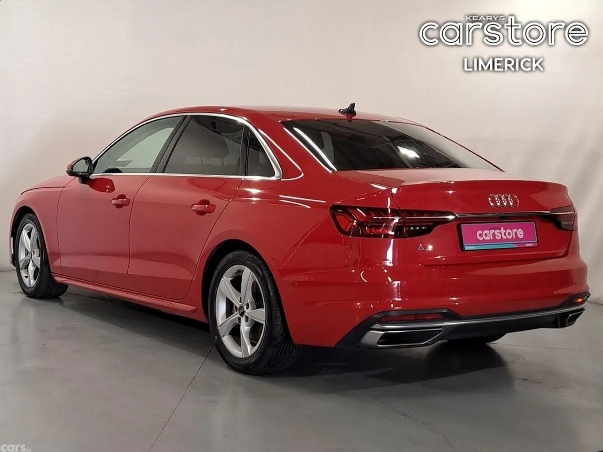 Audi A4 Saloon, Petrol, 2021, Red