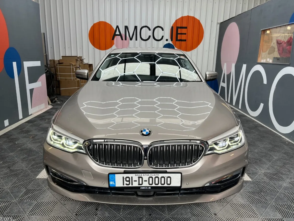 BMW 5-Series Saloon, Diesel, 2019, Bronze