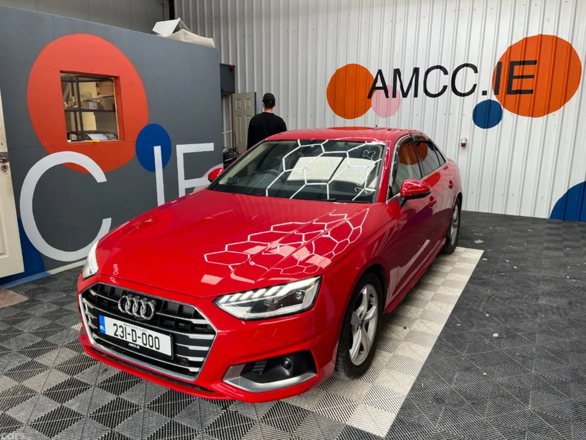 Audi A4 Saloon, Diesel, 2023, Red
