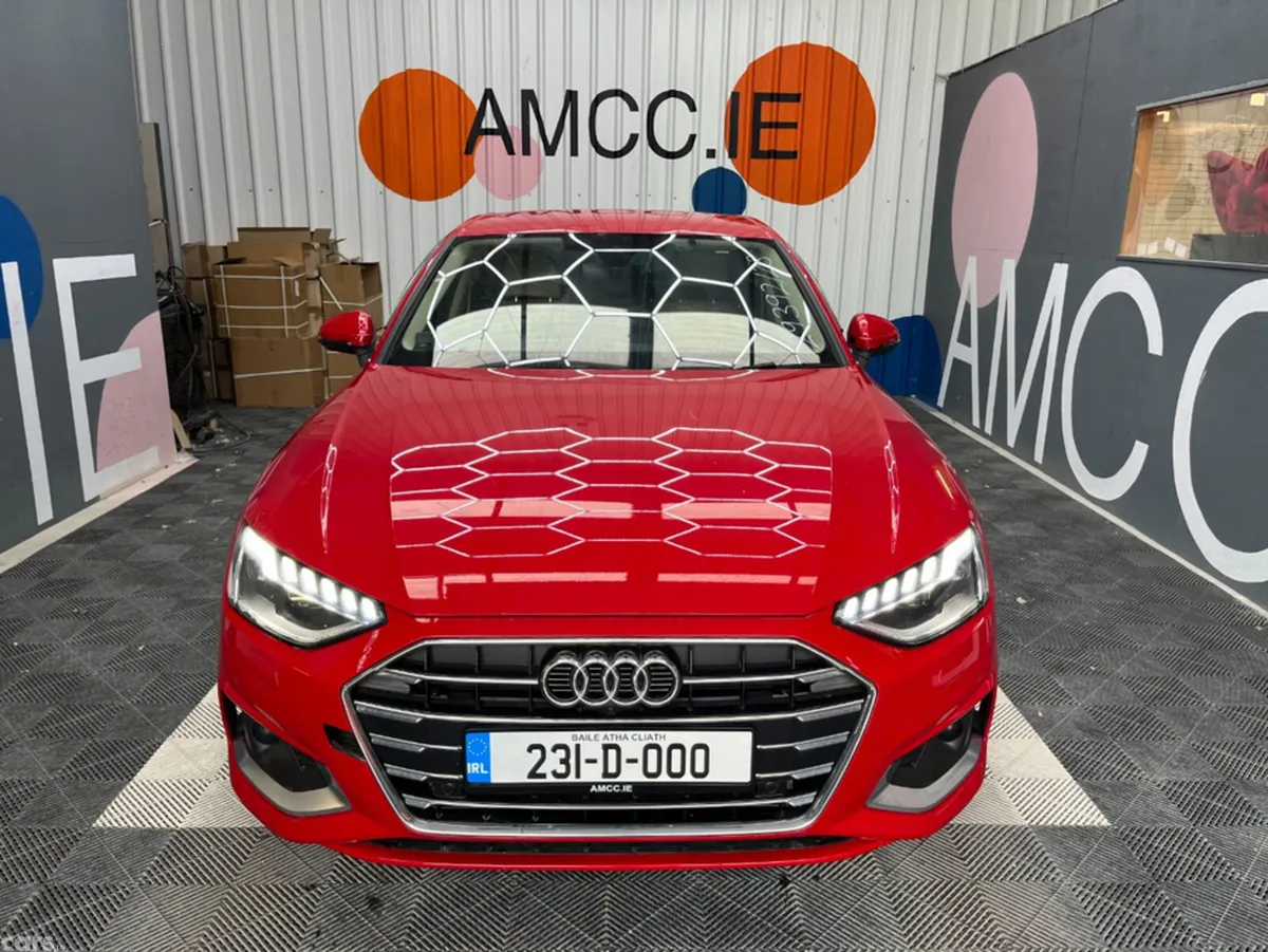 Audi A4 Saloon, Diesel, 2023, Red