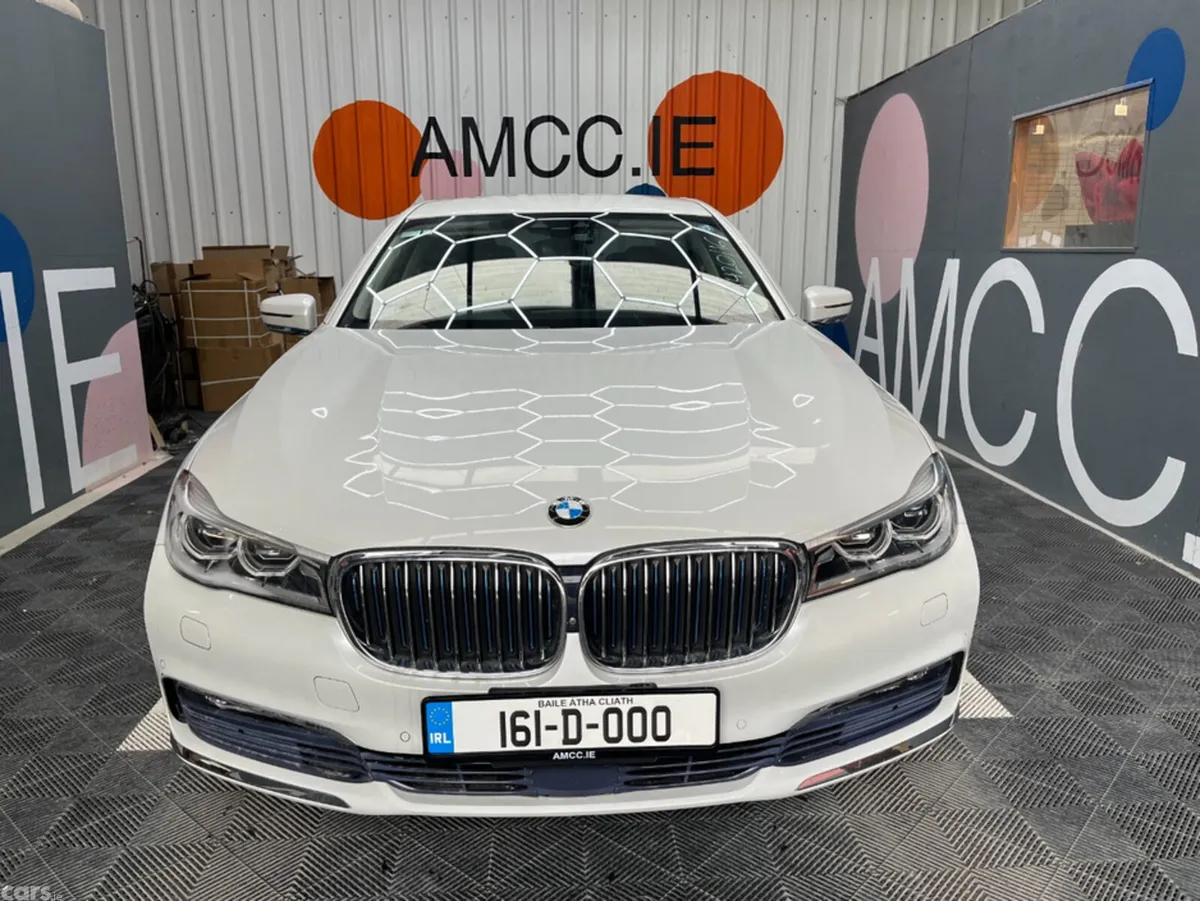 BMW 7-Series Saloon, Petrol Plug-in Hybrid, 2016, White