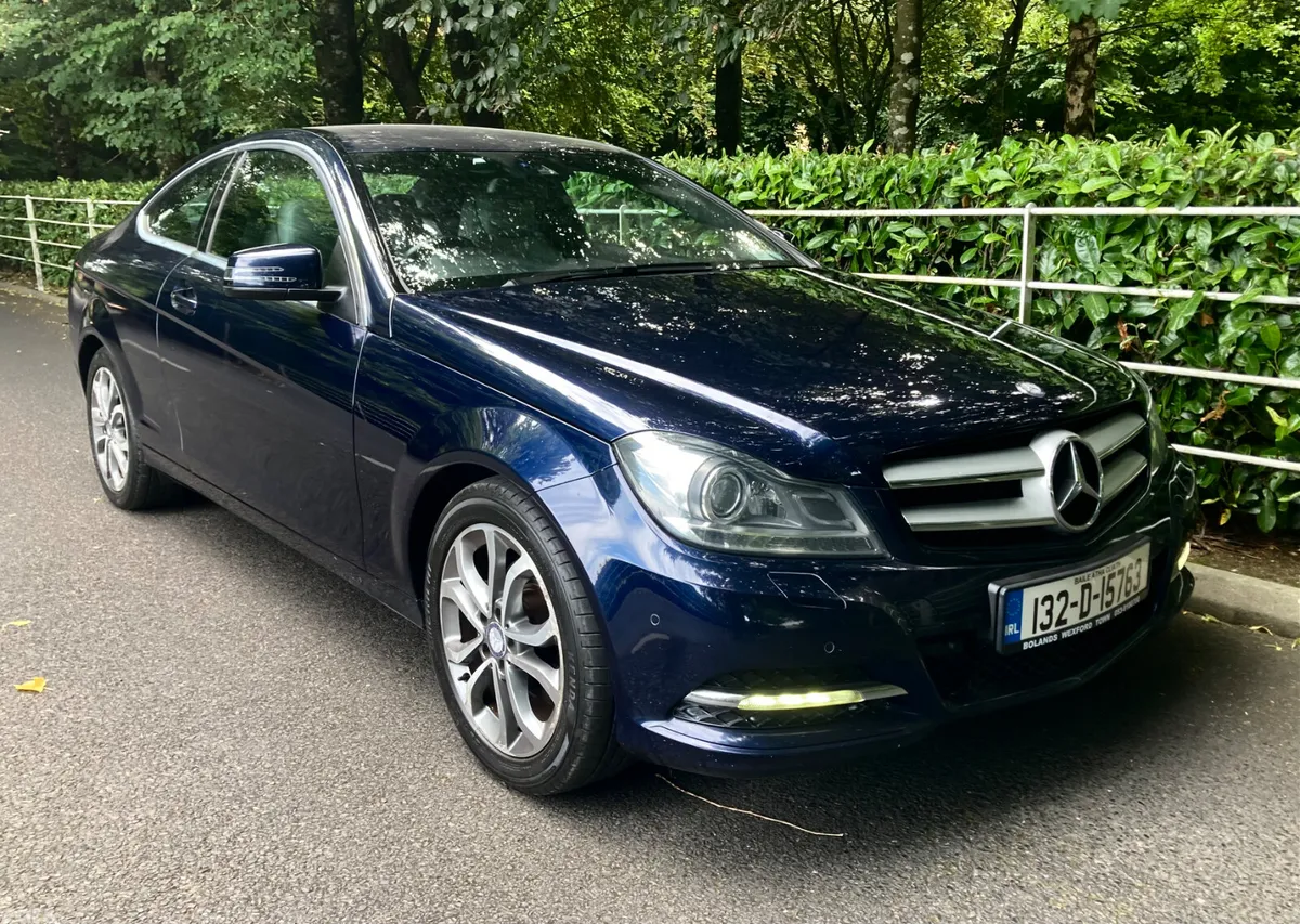 Mercedes-Benz C-Class Coupe, Diesel, 2013, Blue